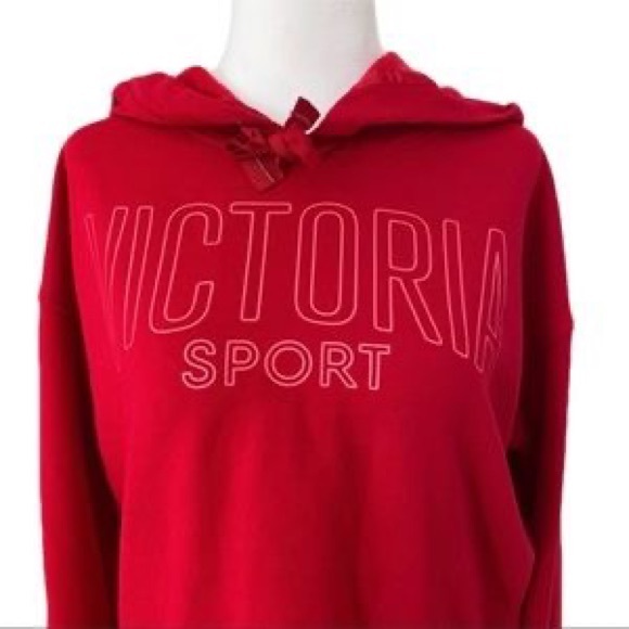 NWOT Victoria's Secret Sport Cropped Hoodie - Picture 1 of 12